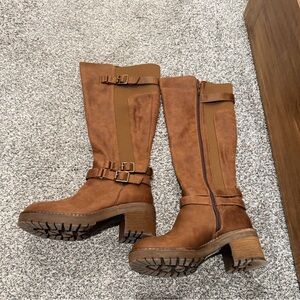 Bullboxer B-52 Tall Leather Boot Size 6